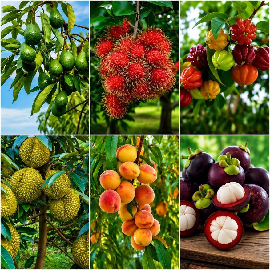 Exotic Fruit Plant Varieties