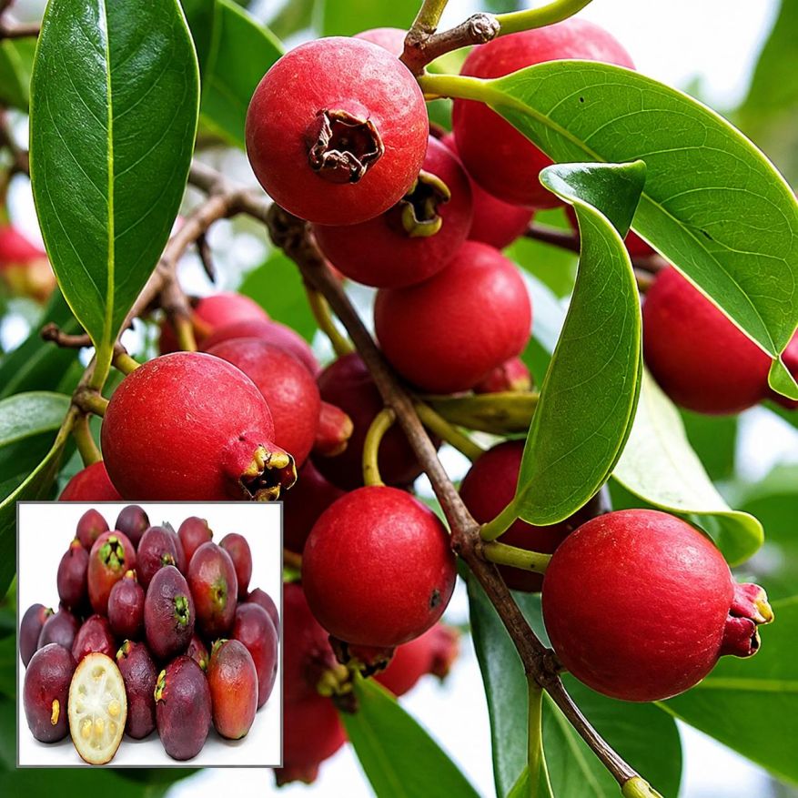 Red Strawberry Guava Plant
