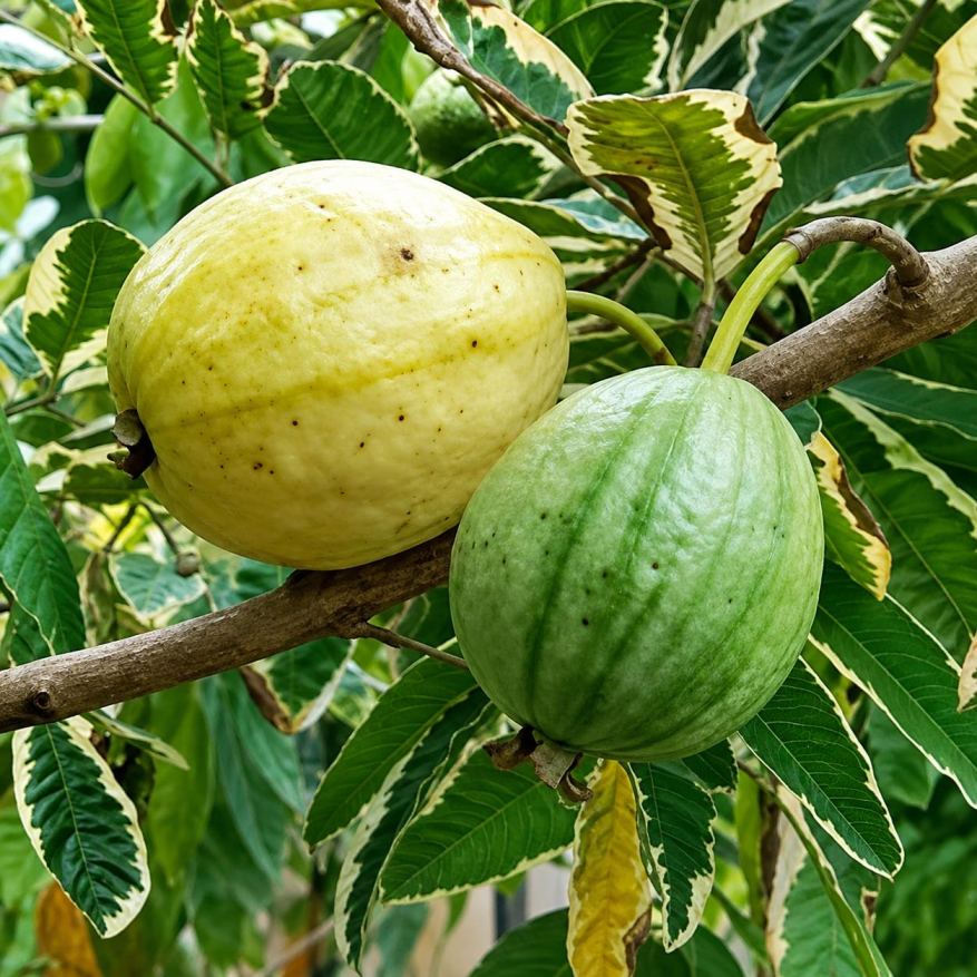 Variegated Guava Plant