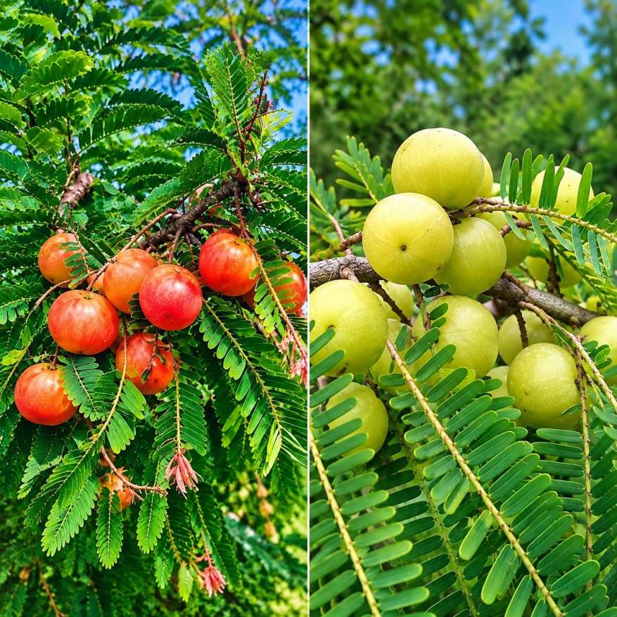 Grafted Amla Plant (Green & Red)